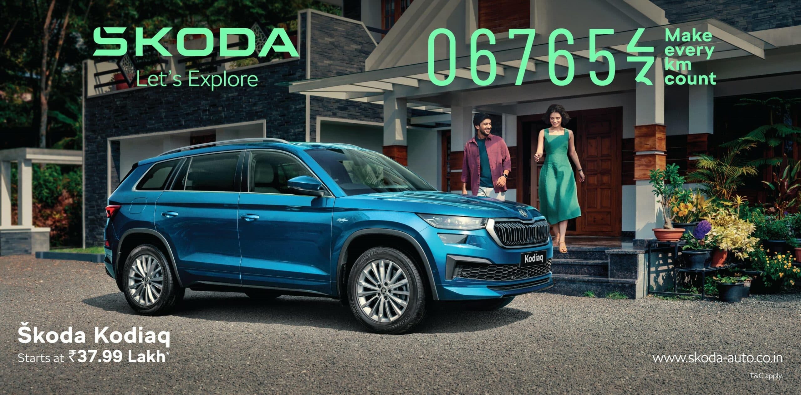 Škoda KODIAQ campaign artwork
